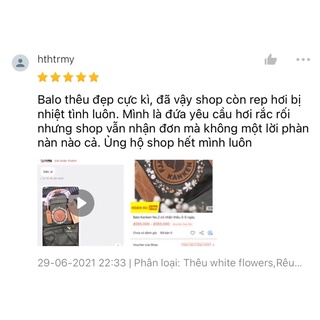 Balo Thêu Daisy