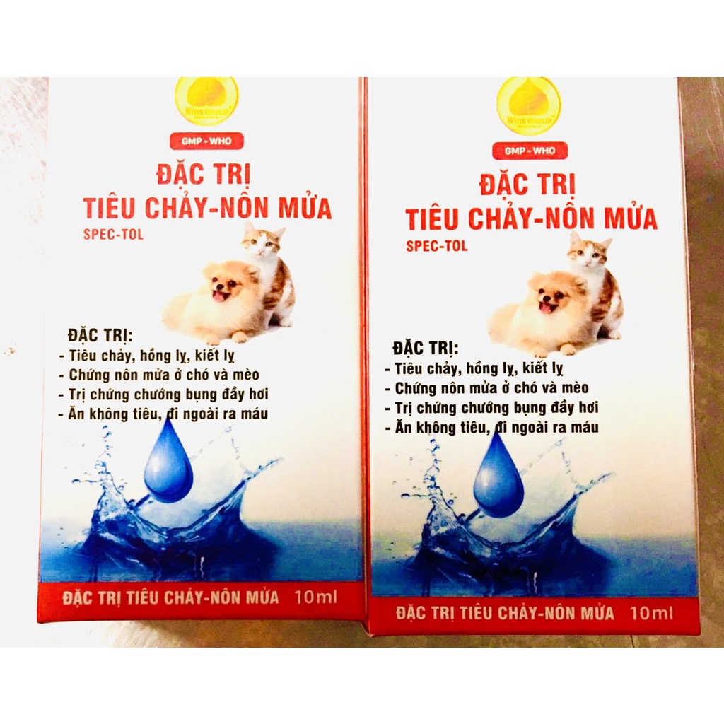 [MỚI] ĐẶC TRỊ TIÊU CHẢY NÔN MỬA CHO CHÓ MÈO