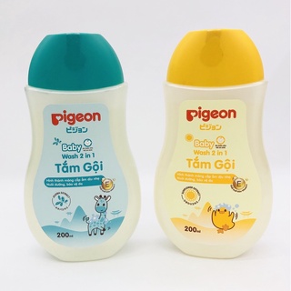 Sữa Tắm Gội Toàn Thân Cho Bé Pigeon Baby Wash 2in1 200ml