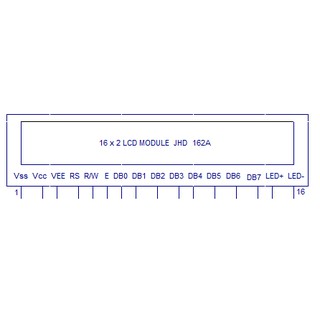 Modul LCD 16x2