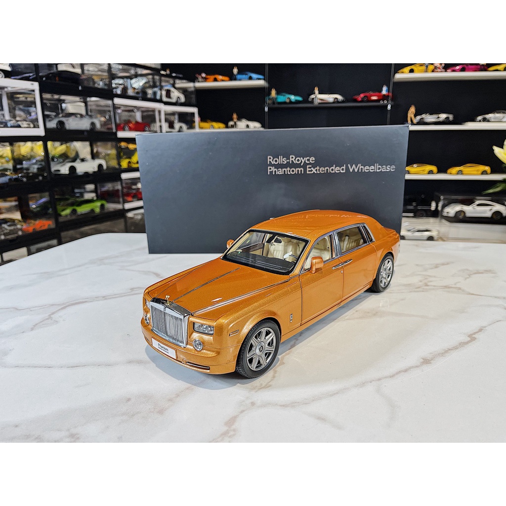 Xe Mô Hình Rolls Royce Phantom Extendad Wheelbase
