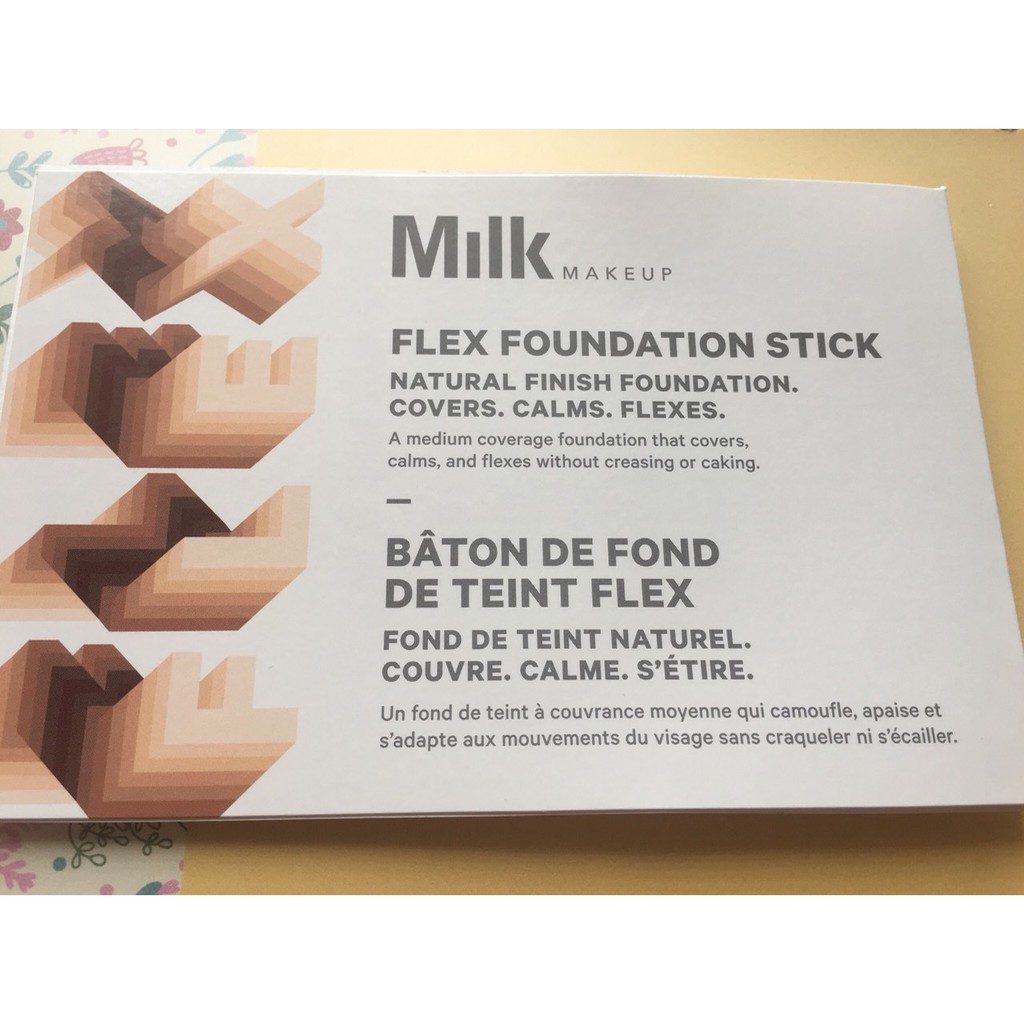 Sample (vỉ) kem nền dùng thử Milk Make up flex foudation stick 6 màu