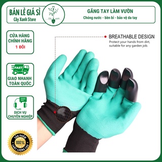 Găng tay làm vườn chuyên dụng có móng vuốt