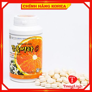 Viên Ngậm Vitamin C hàn quốc, hộp 500gr - Bổ sung Vitamin C Jeju chính hãng - tranglinhkorea