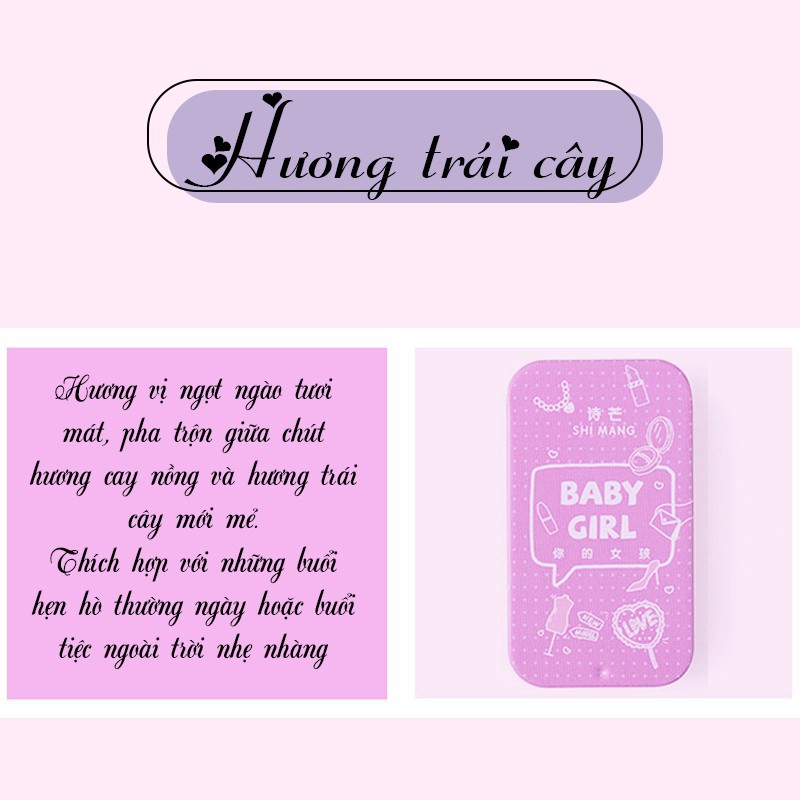 Nước hoa khô SHIMANG hương trái cây ngọt ngào tươi mát sáp thơm ZD-NH2 | BigBuy360 - bigbuy360.vn