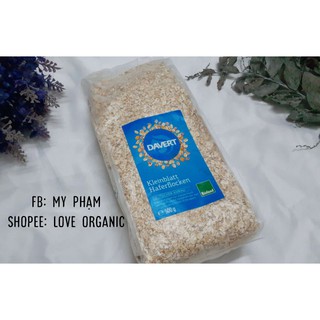 Yến mạch hữu cơ cán nhỏ Davert 500g