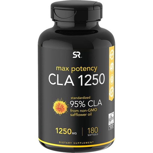 Viên uống giảm cân CLA - USA 1250mg Max Potency - Theo Phương Pháp Transfat