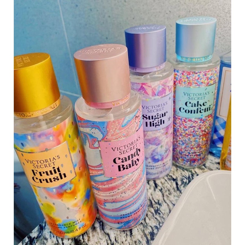 Xịt thơm body set 4 chai Victoria Secret phiên bản mới nhất - Xịt Toàn Thân Hương Thơm Quyến Rũ combo 4 chai