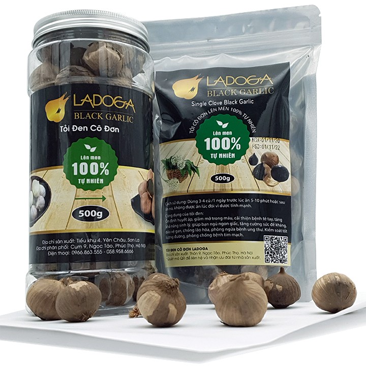 [ SIÊU SALE ] 500g Tỏi đen lên men tự nhiên LADOGA, Tỏi đen cô đơn | BigBuy360 - bigbuy360.vn