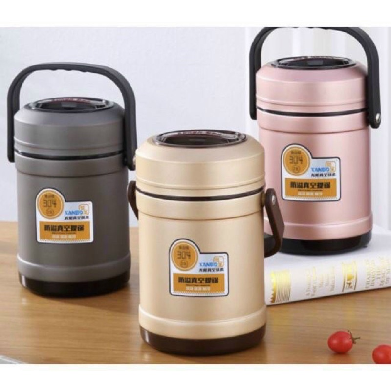 Cặp lồng 2 ngăn SUS 304 , 1,2L giữ nhiệt siêu lâu