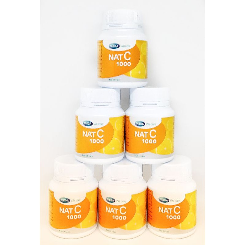 Nat C 1000mg Mega - Tăng sức đề kháng | Thế Giới Skin Care