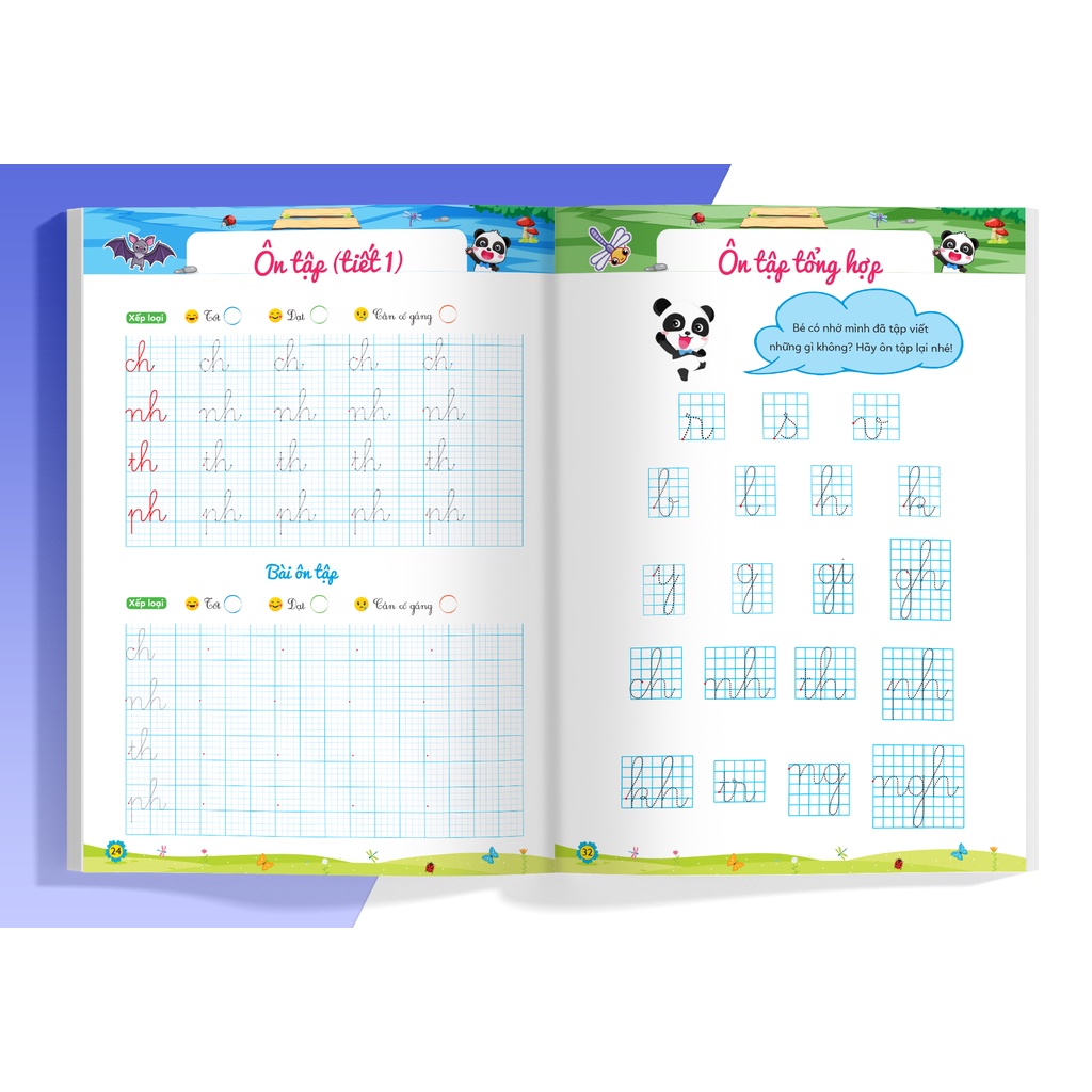 Sách Phiếu Luyện Viết Cùng Gấu Kiki 3 - Luyện Viết Bảng Chữ Cái Và Chữ Ghép - MGB