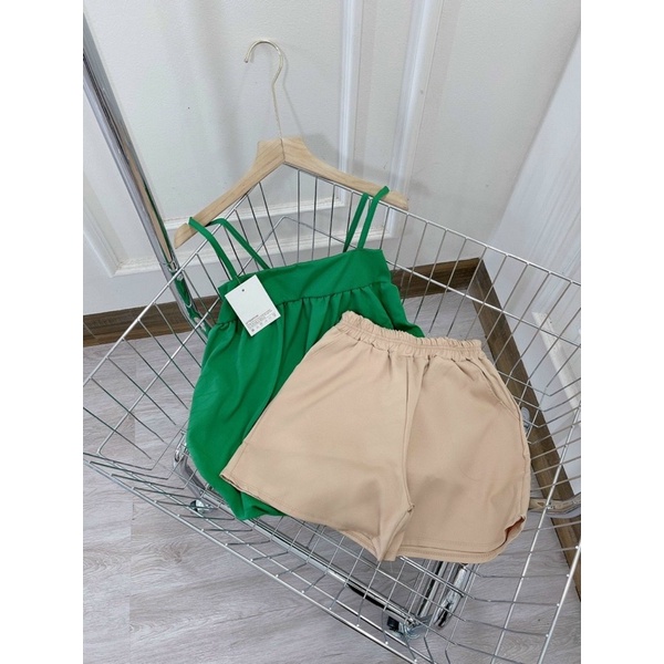 Set áo 2d short xinh