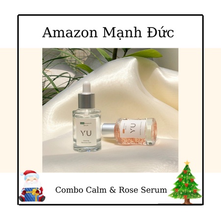 BỘ ĐÔI CALM & ROSE SERUM