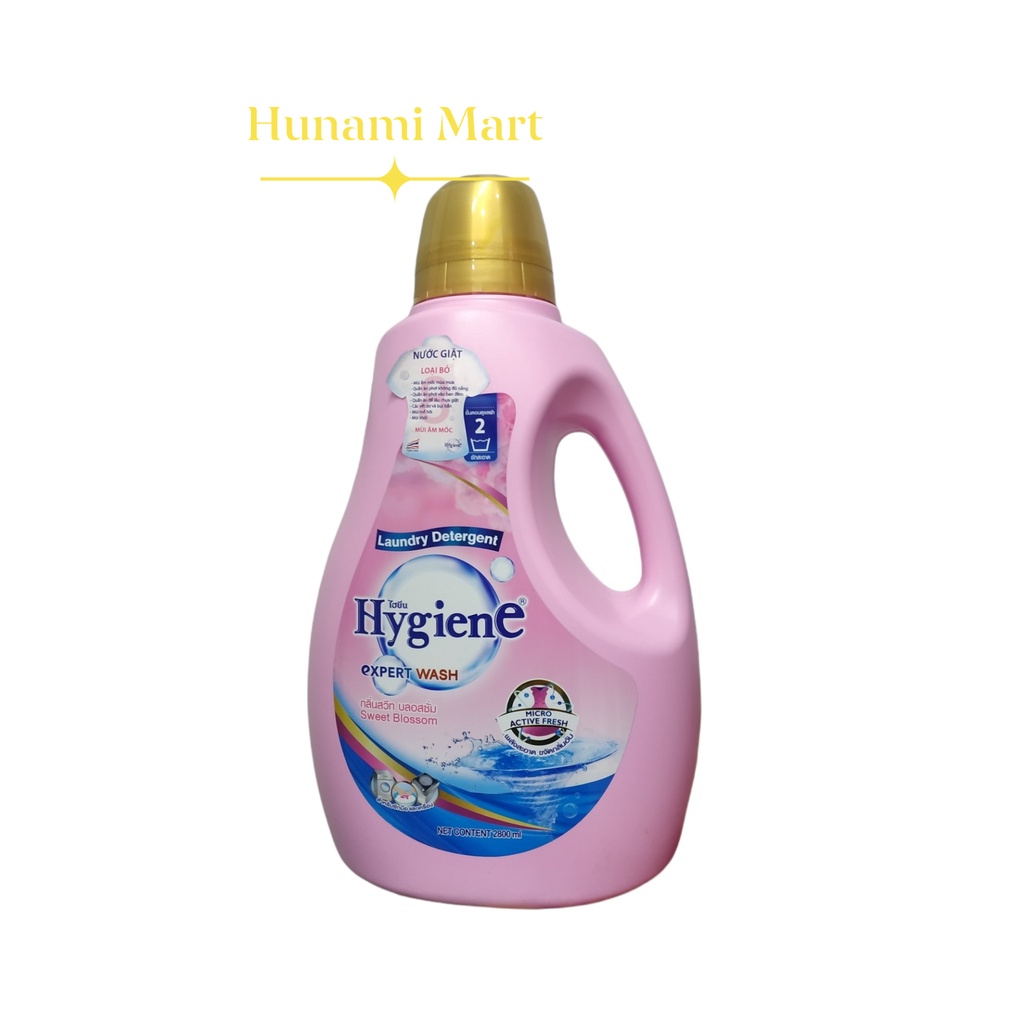 NƯỚC GIẶT HYGIENE EXPERT WASH Can 2800ML - XẢ VẢI HYGIENE TÚI 1800ML