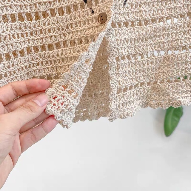 [ÁO CROCHET LEN IN HOẠ TIẾT