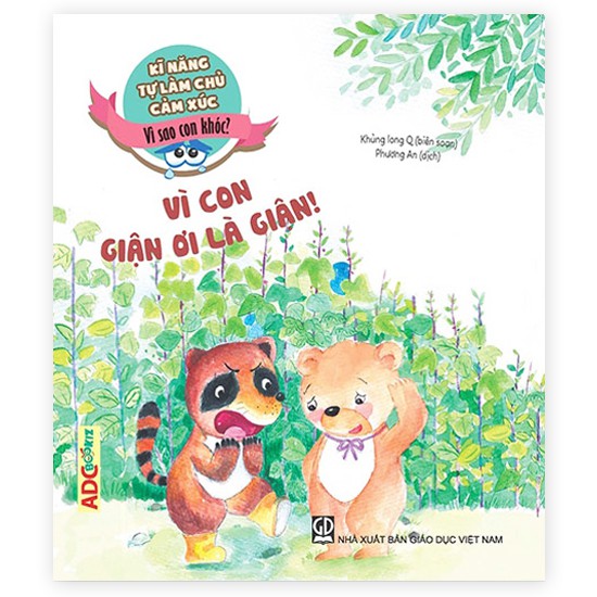 Sách Combo 8 cuốn Bộ Kĩ năng tự làm chủ cảm xúc - Vì sao con khóc? | BigBuy360 - bigbuy360.vn