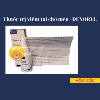 Dung dịch hỗ trợ viêm tai cho chó mèo - Dexoryl 10g