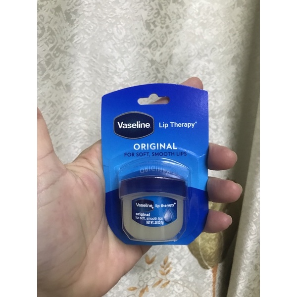 Son dưỡng môi vaseline hương ca cao - original - vani - rosy lips 7g usa