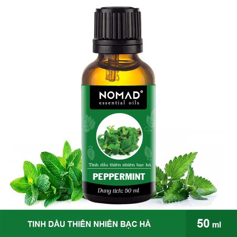 Tinh Dầu Thiên Nhiên Hương Bạc Hà Nomad Essential Oils Peppermint