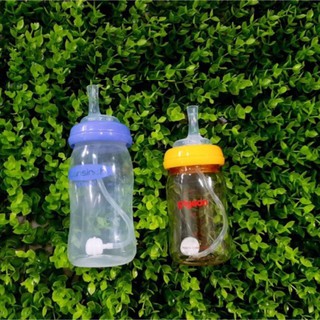 ống hút chống sặc thay thế cho núm ti bình sữa cổ rộng Pigeon, Lansioh, Toom, wesser,Farlin