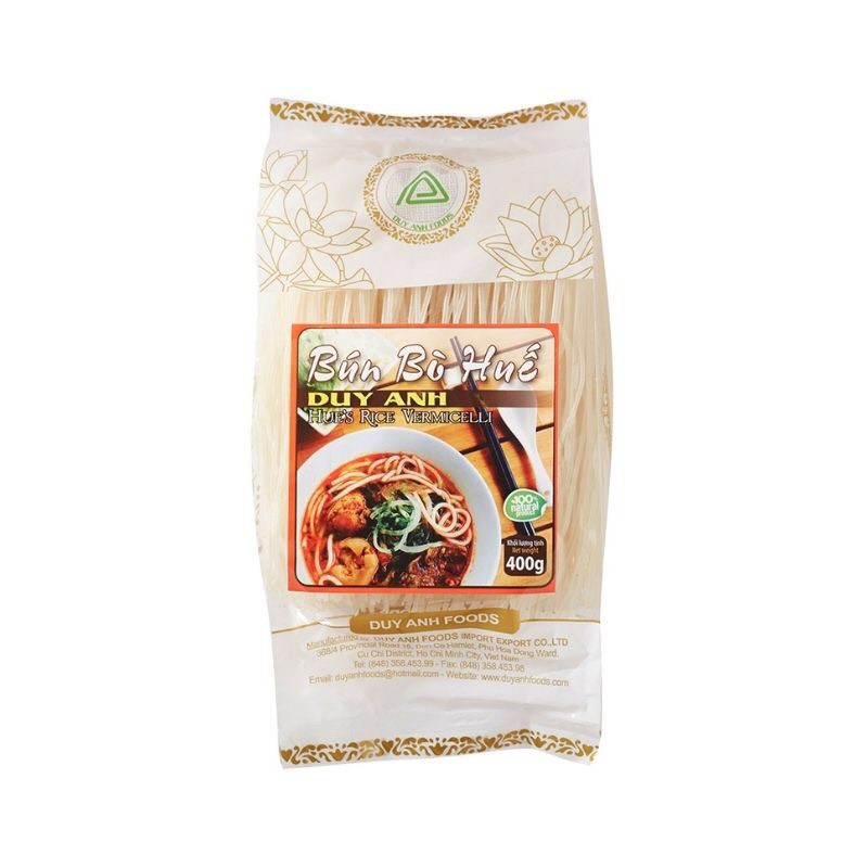 Bún bò Huế Duy Anh_Bún tươi sợi to đặc biệc_Bún tươi sợi to dạng khô