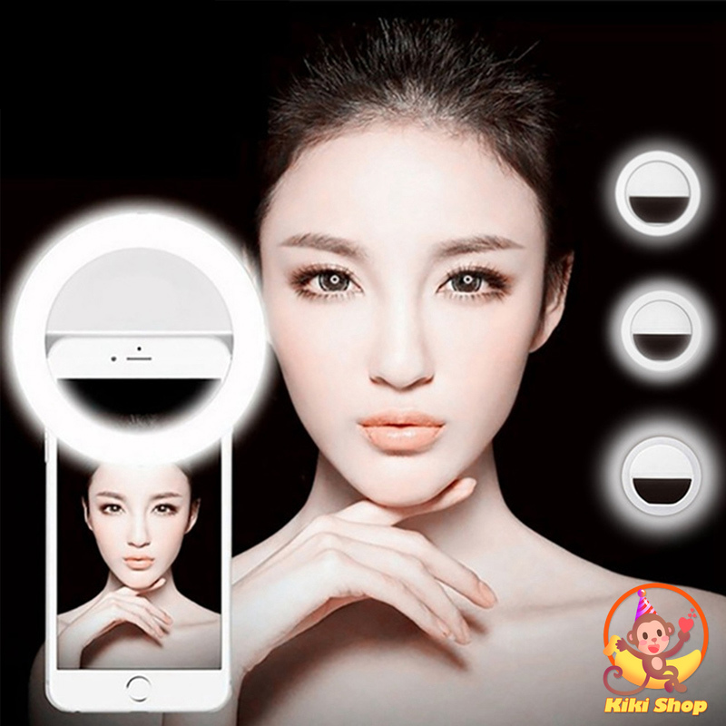 Selfie Flash Đèn vòng flash 36 bóng LED kẹp điện thoại hỗ trợ chụp ảnh tự sướng