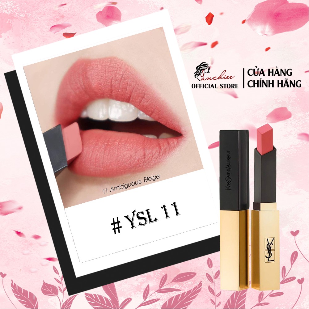 Son môi cao cấp YSL The Slim Glow Matte Lipstick HOT TREND 2022