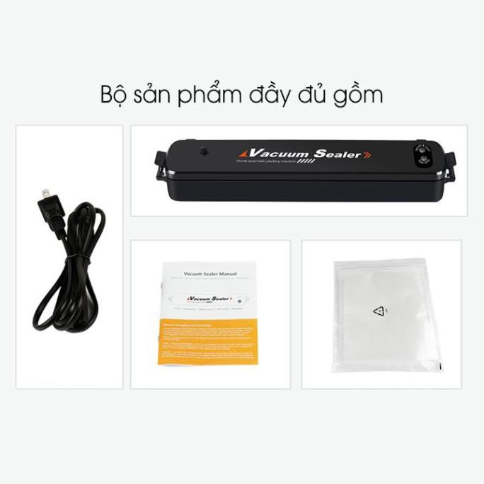 Máy hút chân không thực phẩm Vacuum Sealer ❣️Tặng 15 túi hút chân không