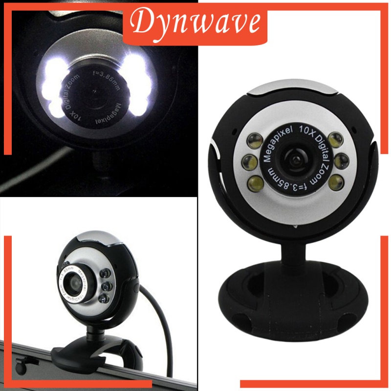 Webcam HD USB 2.0 Cắm Và Sử Dụng Cho PC / Video / Phát Trực Tiếp