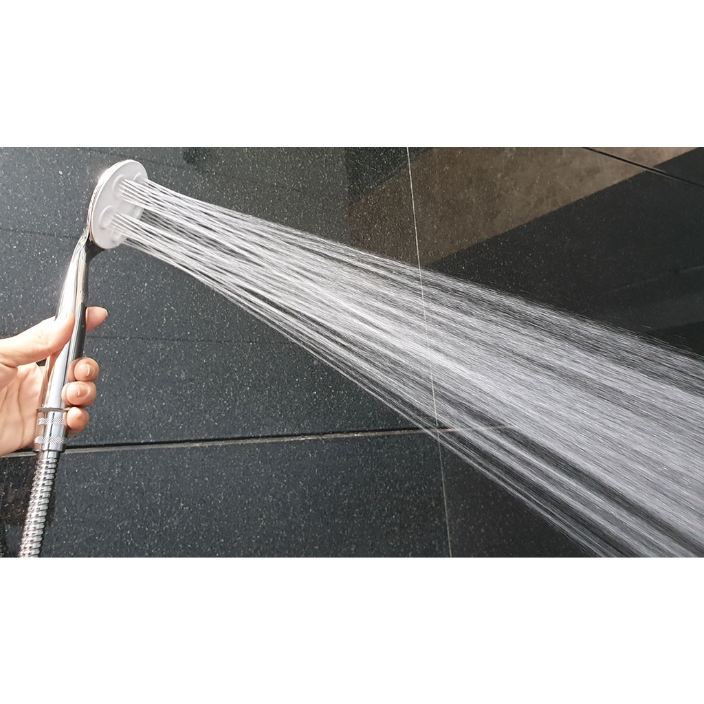 Tay sen siêu tăng áp nhựa ABS mạ Chrome Eurolife EL-H115  - CHỈ CÓ TAY SEN