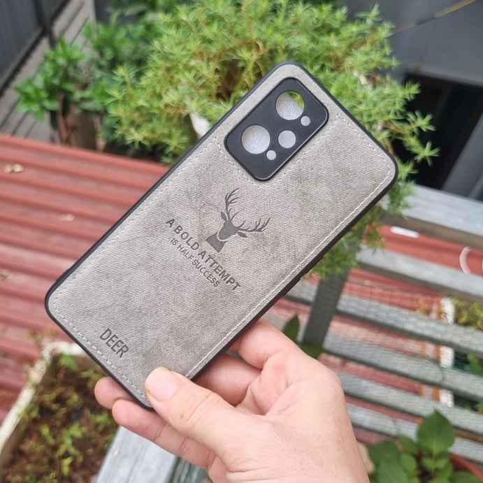 Ốp lưng vải bò Oppo A15 Reno 5 Reno 4 Reno 4 pro A93 Reno 6 5G Reno 6Z Reno 7 5G Reno 7z A53 họa tiết hươu