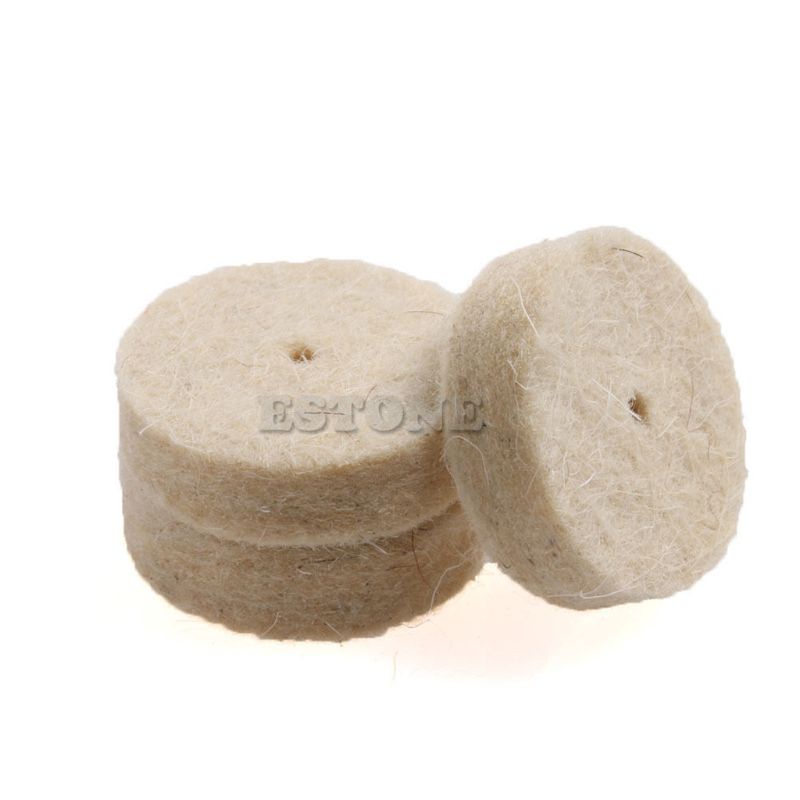 Bộ 35 Dụng Cụ Đánh Bóng Bằng Nỉ Mềm Mại Kích Thước 1 / 8 &quot;Cho Máy Xoay
