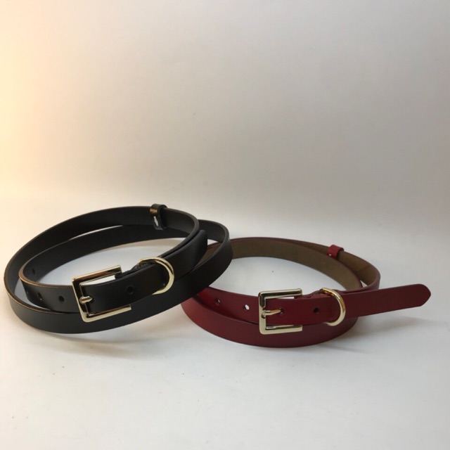 THẮT LƯNG NỮ DA THẬT BẢN NHỎ NoBrandFemaleLeather