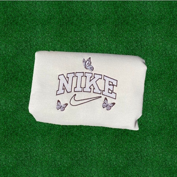 Áo Sweater Thêu Theo Yêu Cầu Trơn nỉ bông Nam nữ Unisex