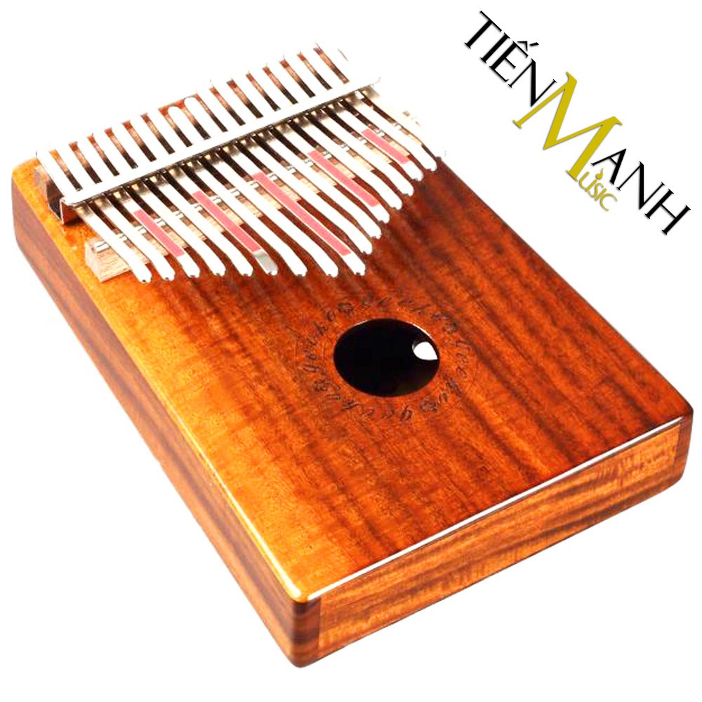 Combo Đàn Kalimba Gecko K17K 17 Phím Gỗ Koa và Hộp đựng (Cam kết 100% Chính hãng nhập khẩu bởi Tiến Mạnh Music)