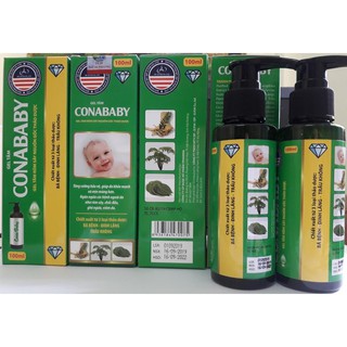 Sữa tắm em bé thảo dược CONA BABY 2in1