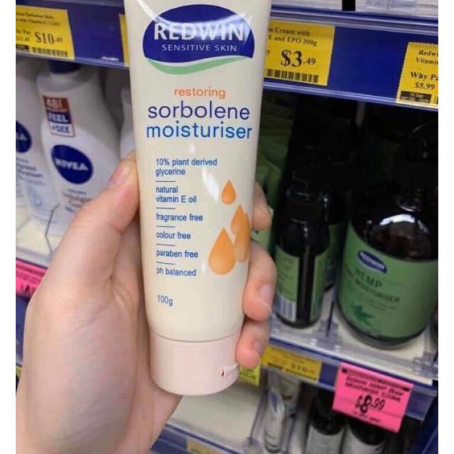 Kem dưỡng thể Redwin úc 100gr