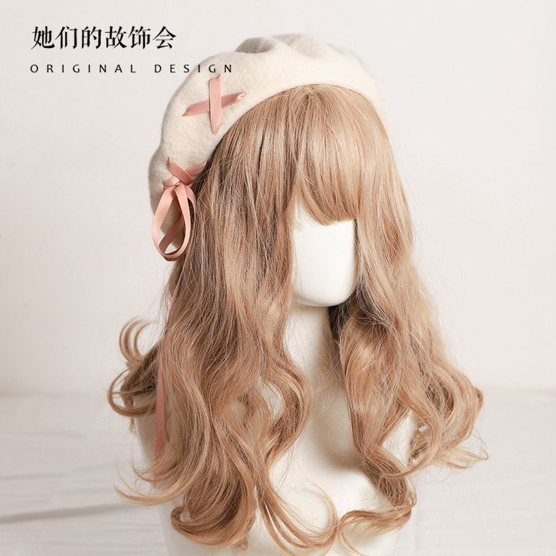 Mũ Nồi Họa Sĩ Phong Cách Lolita Nhật Bản Thời Trang Thu Đông Mới Cho Nữ