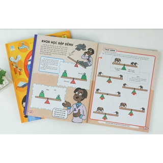 Sách - Học và thực hành STEM đơn giản ( 8 cuốn )