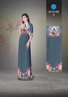 Vải áo dài In hình Thánh