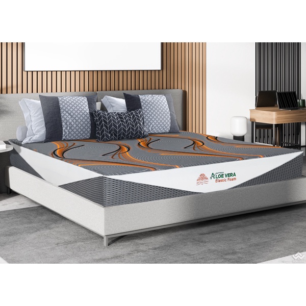 Đệm Foam Kim Cương Aloe Vera Elastic