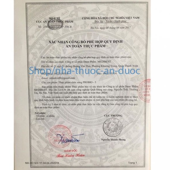 Men tiêu hóa Probio IMP tăng cường hệ vi sinh đường ruột , giảm đau bụng đầy hơi hộp 14 gói