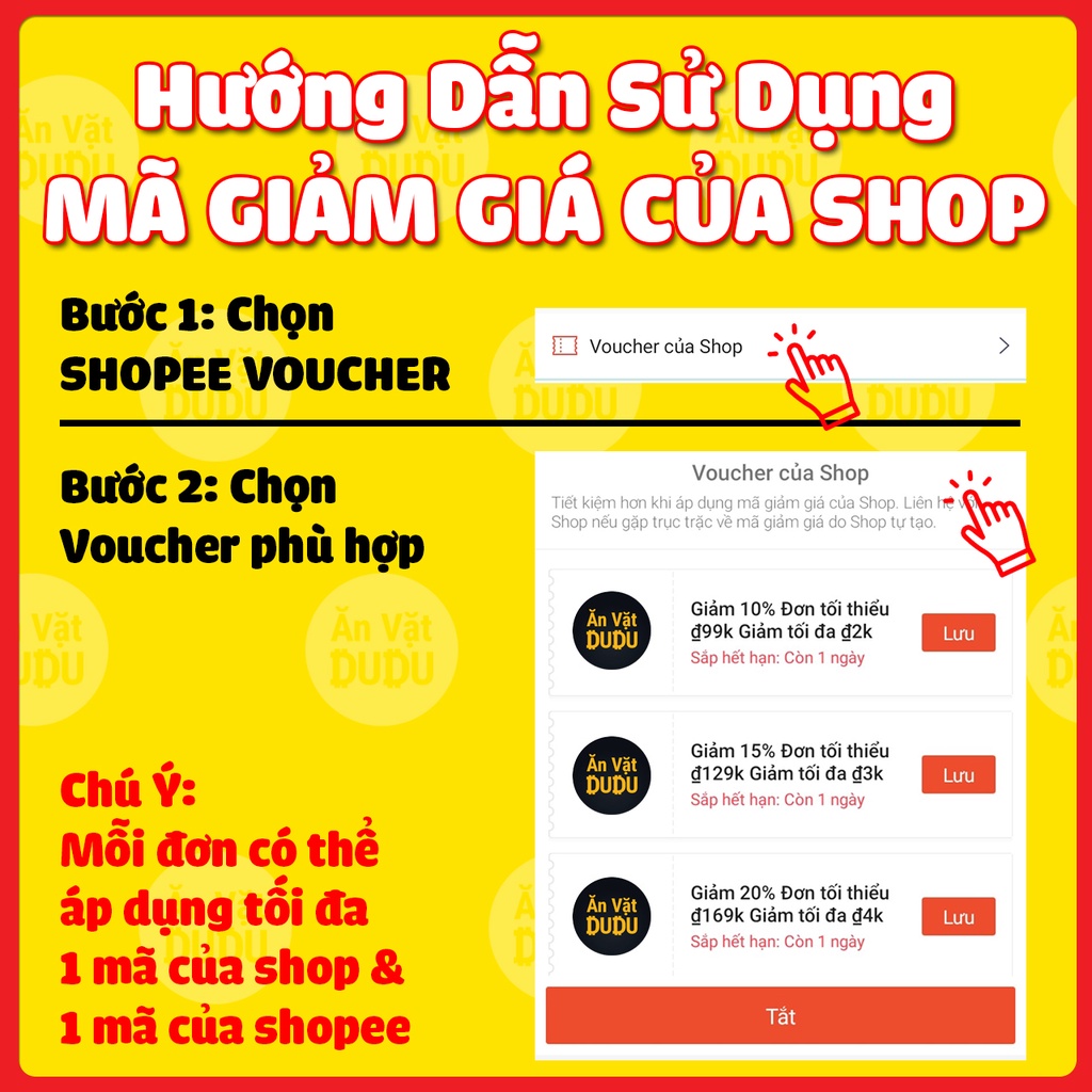 Khô heo cháy bơ tỏi cay DuDu 300g đồ ăn vặt Sài Gòn vừa ngon vừa rẻ | BigBuy360 - bigbuy360.vn