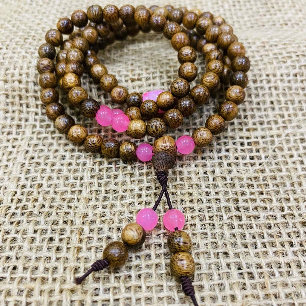 DÂY TRẦM 108 HẠT MIX ĐÁ MÀU THEO BÀNG MỆNH- ĐEM LẠI MAY MẮN- TANUSTORE