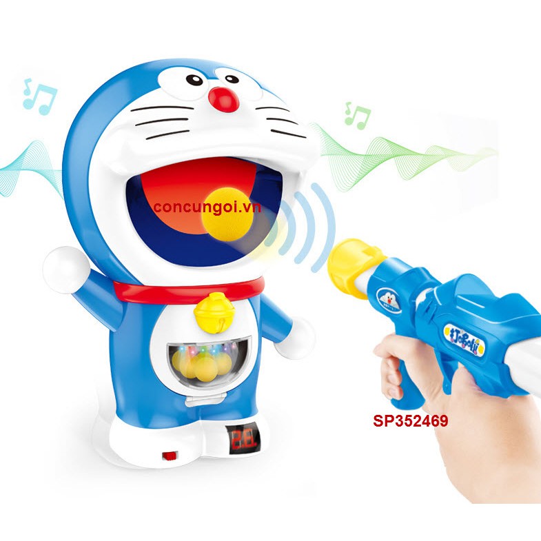 Hộp Doremon ăn banh kèm 12 banh 1 X_ , 6651 (hộp)