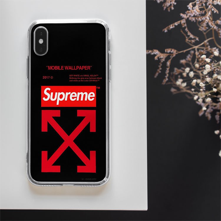 Ốp lưng Mobile Wallpaper SUPREME 2017 USA cho Iphone 5 6 7 8 Plus 11 12 Pro Max X Xr OFFPOD00223