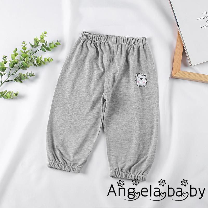 Quần Dài Lưng Thun In Hình Gấu Trúc Đáng Yêu Cho Bé