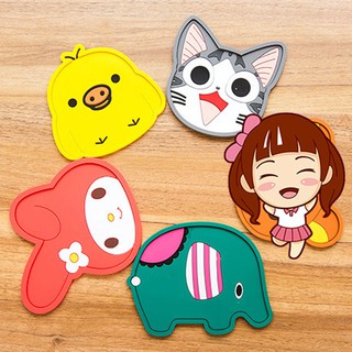 Combo 5 Miếng Lót Ly Hình Thú