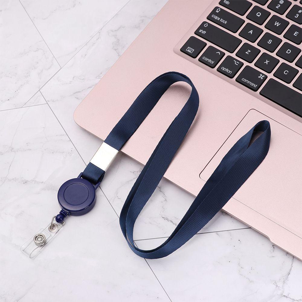 LAKAMIER 1 Dây Đeo Thẻ Bằng Nhựa Nhiều Màu Chống Thất Lạc